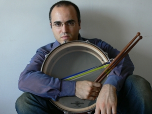 Pedro Carneiro, Percussionist | Photo by Alexandre Simas Dias